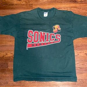 Vintage Seattle SuperSonics Tee🔥🔥